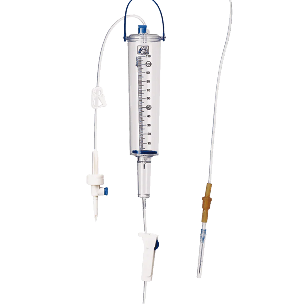 Misure Volume Set For Paed Drip Chmber With Filter 189 I5o Ml With Needle23g